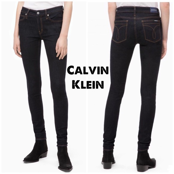 calvin klein super skinny jeans